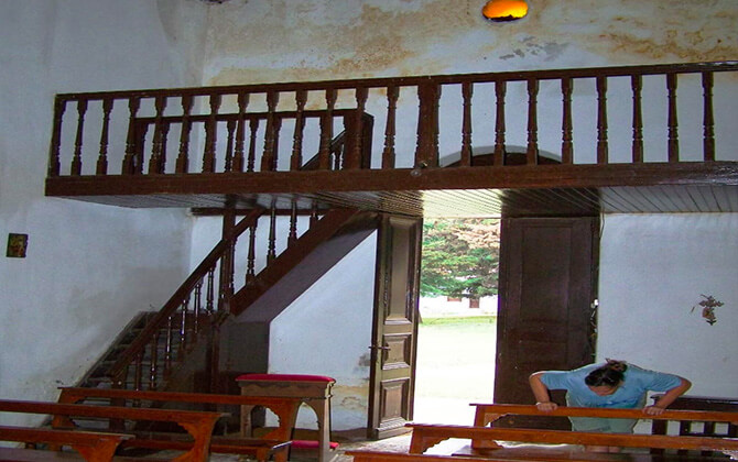 Capilla histórica, interior o detalle