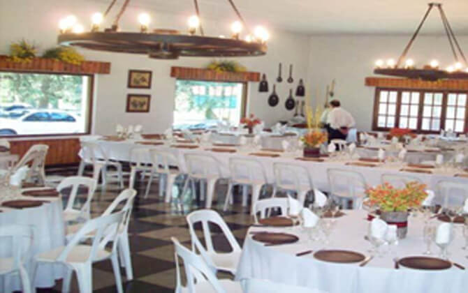 Salón de eventos, equipamiento o ambiente